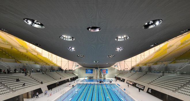 London Aquatics Centre: Not hosting the Euros