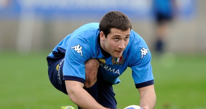 Benvenuti: switches to outside centre for the game at Trafalgar Park