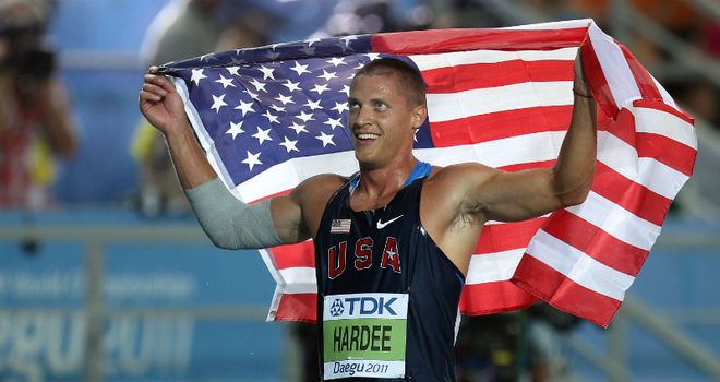 Hardee: kept hold of his world title in Daegu