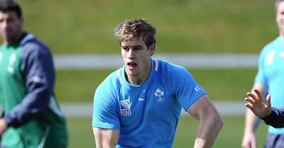Andrew Trimble: crossed for Ulster in Italy