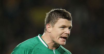 O'Driscoll: keeping his feet on the ground