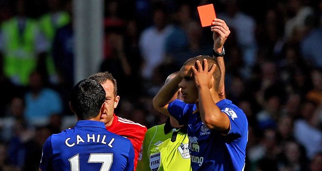 Rodwell: Dismissal against Liverpool angered Moyes and Everton have decided to appeal