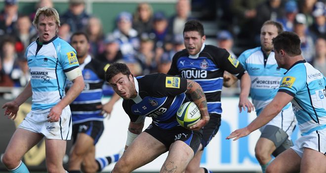 Matt Banahan: touched down in the first half at the Rec