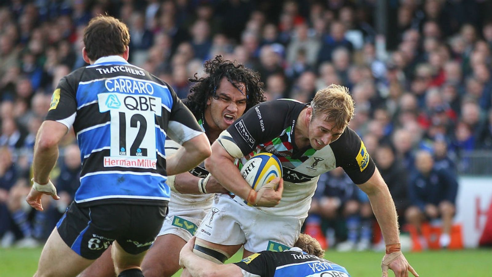 Bath 13 26 Harlequins Match Report & Highlights