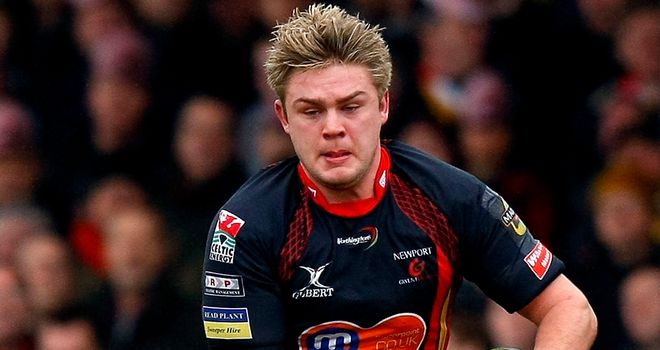 Lewis Evans: Early try for the Dragons