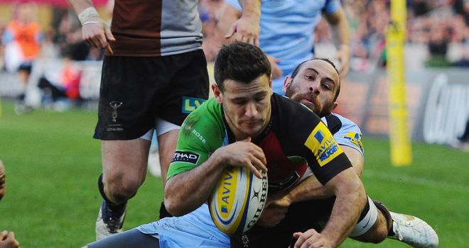 Danny Care: try for Quins