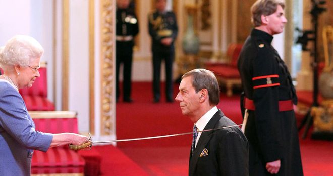 Sir Henry Cecil: Biggest honour of his life at Buckingham Palace