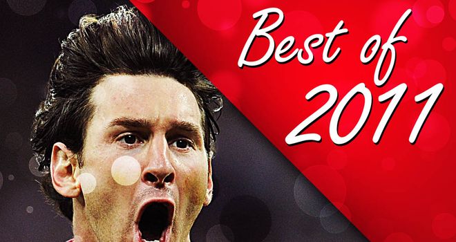 The little magician Messi is our player of the year for 2011