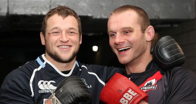 Ready to face off: Ryan Grant and Geoff Cross