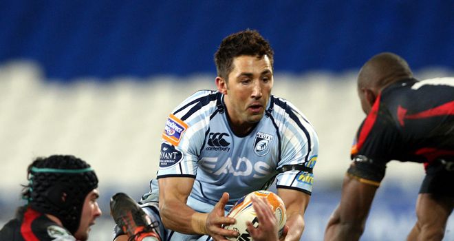 Gavin Henson: At inside centre for Cardiff