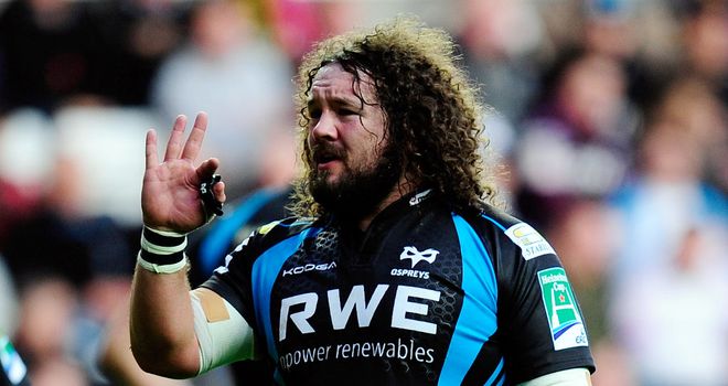 Good to go: Adam Jones returns to the Ospreys&#39; front row