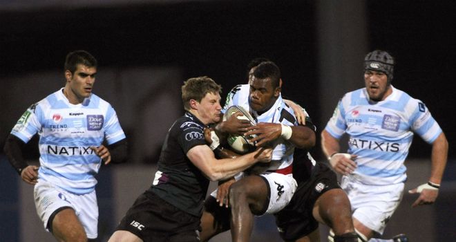 London Irish battle to bring down Racing Metro&#39;s Fijian wing Sireli Bobo