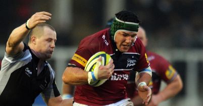 Hendre Fourie: lasted just 14 minutes against Worcester