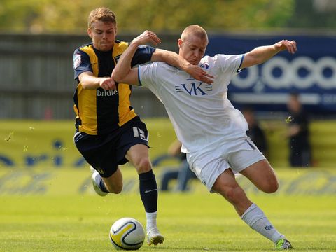 Image of Potter (left): Superb solo goal