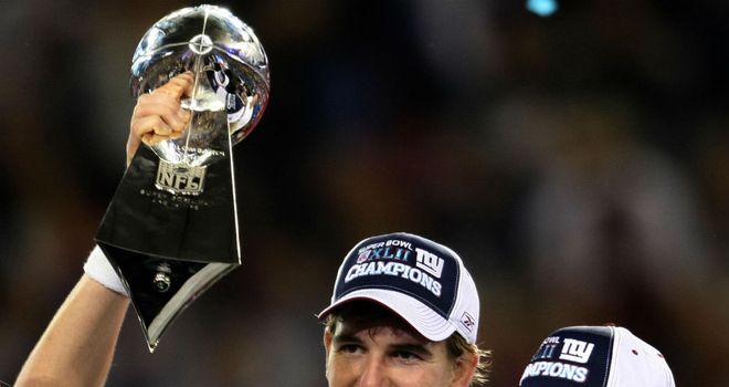 Eli Manning wins second Super Bowl MVP award