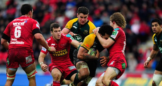 Northampton ended Scarlets&#39; Cup hopes