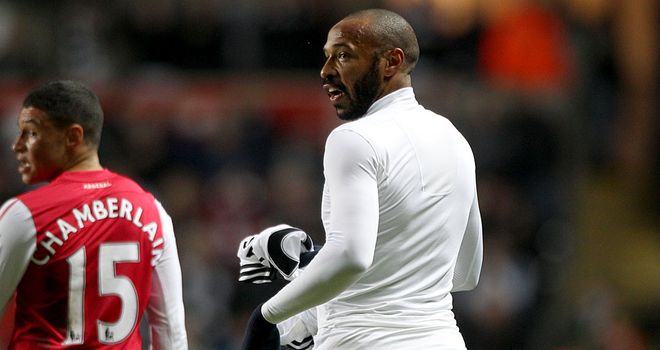 Thierry Henry: Admits using inappropriate language towards a fan following the loss to Swansea