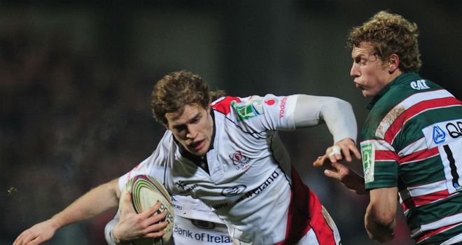 Andrew Trimble: Two tries before the break
