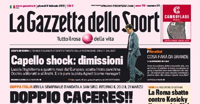 La Gazzetta dello give their verdict on a story that has rocked English football