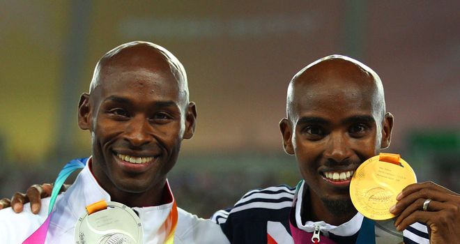 Lagat (l): Will aim to beat Farah this summer