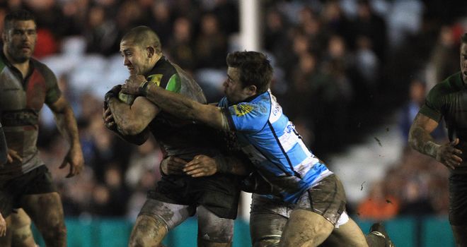 Harlequins battled past Worcester in awful conditions at The Stoop