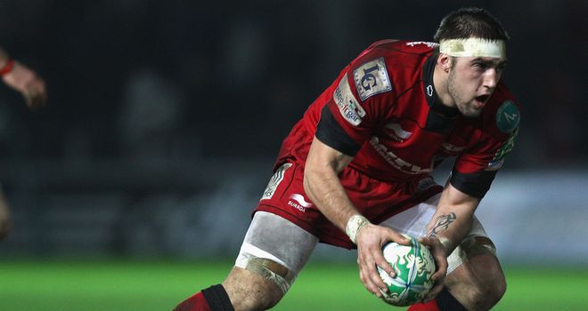 Josh Turnbull was among the try scorers for the Scarlets