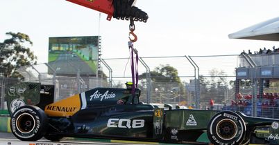 Both Caterhams retired in Melbourne