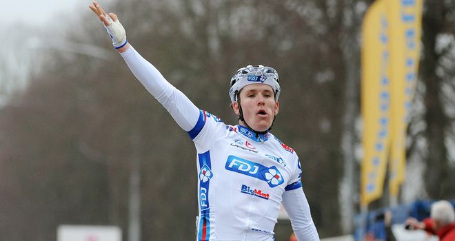 Arnaud D&amp;#233;mare: Won the final stage after a field sprint in Ichtegem