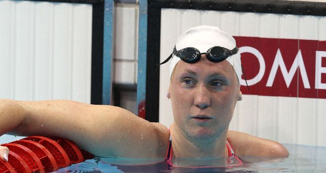 Gemma Spofforth: Florida-based swimmer touched in one minute 00.82 seconds