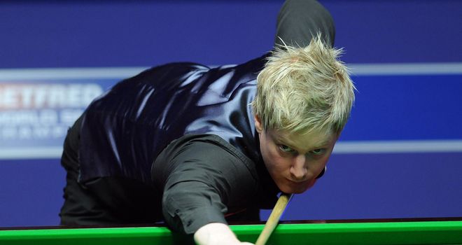 Neil Robertson: first win at The Cruicible for two years