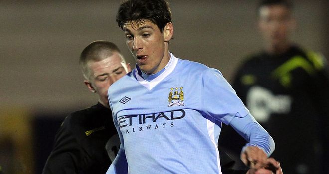 Luca Scapuzzi: Has returned to City after disappointing loan spell at Pompey
