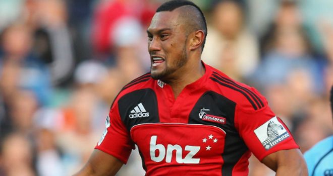 Robbie Fruean: crossed twice for the Crusaders