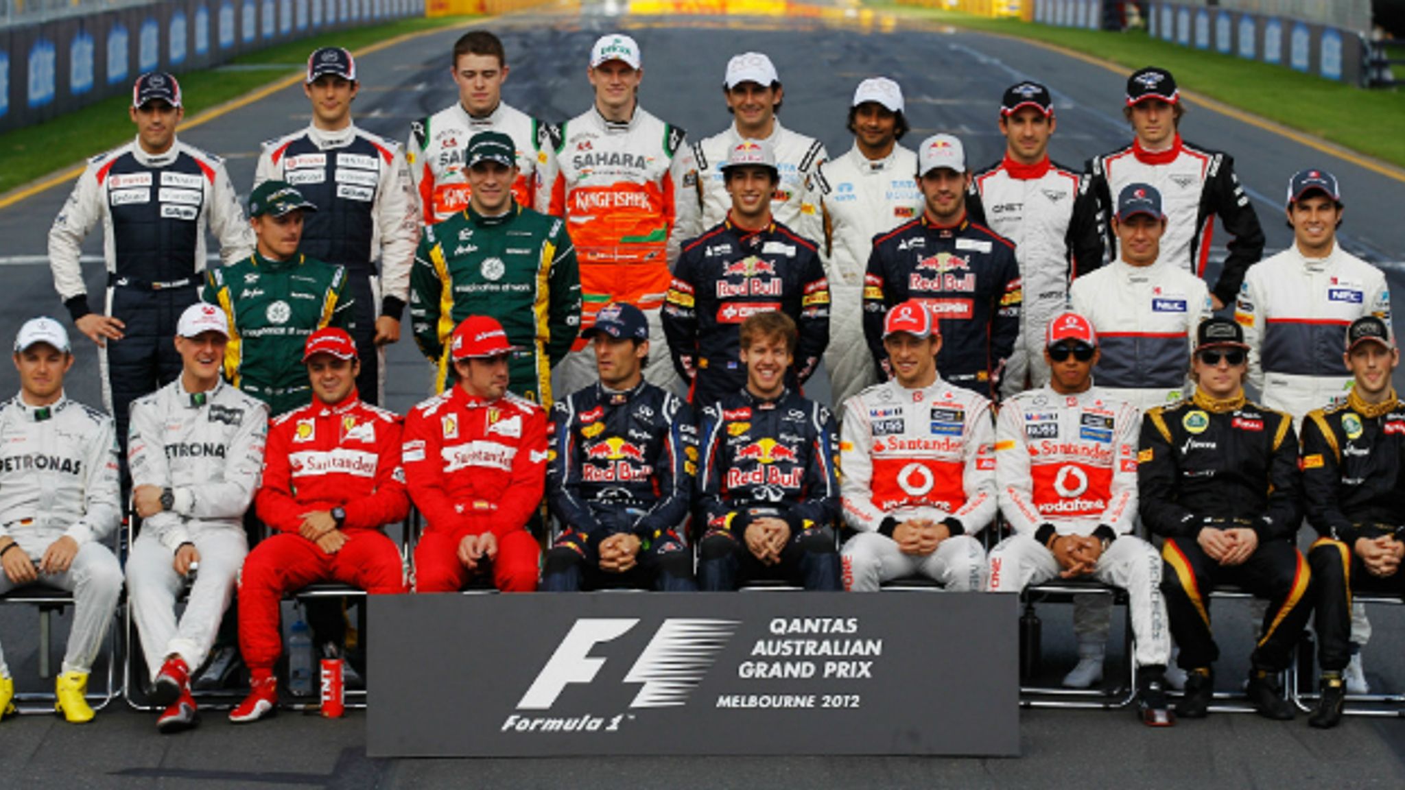 Formula one team championship 2012