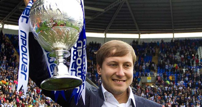 Anton Zingarevich: Has completed his takeover of Reading
