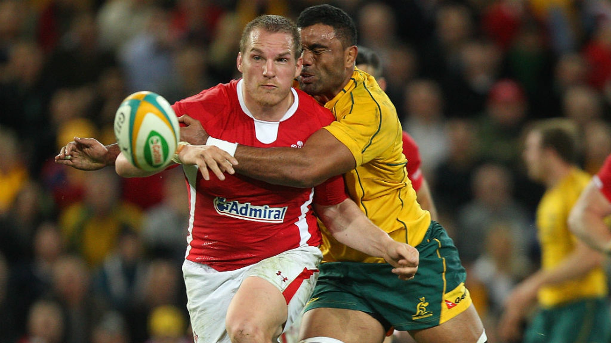 Gethin Jenkins Wales & Celtic Warriors Rugby Union Wales V