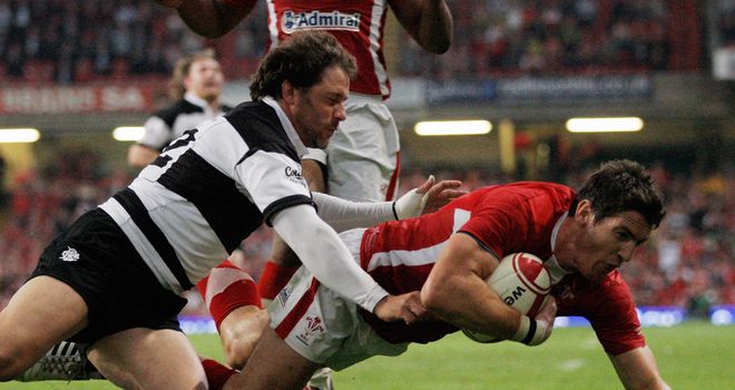 James Hook: Scored a try, three conversions and three penalties