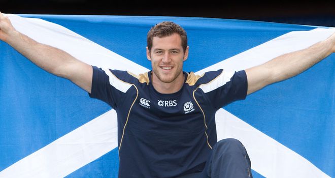 Tim Visser: Two tries for Scotland