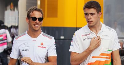 Jenson Button and Paul di Resta: Now part of the same management stable