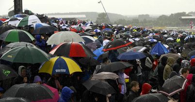 The fans have been showing a true British spirit