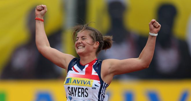 Sayers won the British title on 11 occasions