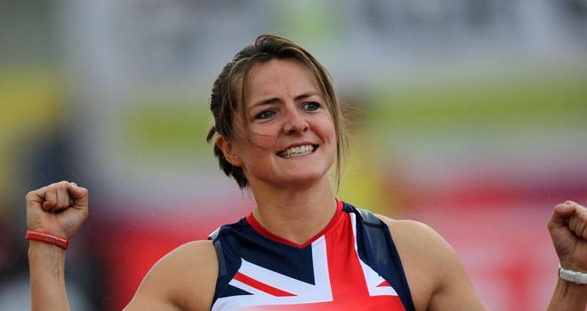 Goldie Sayers: Will be fit to take part in London despite elbow injury