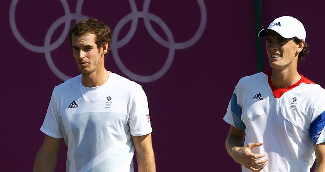 Murray brothers: First-round defeat