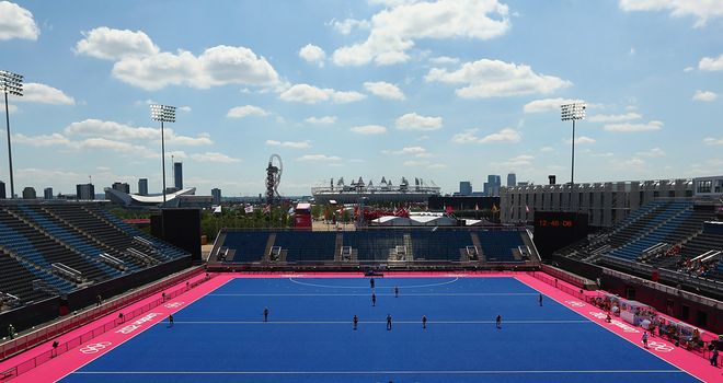 Riverbank Arena: venue for  the 5-a-side and 7-a-side competitions during the Paralympics