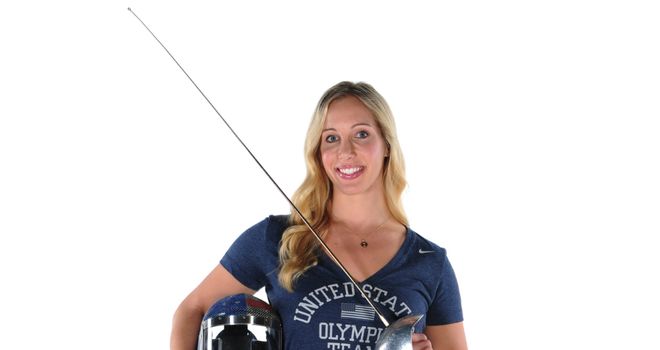 Muriel Zagunis: two-time defending Olympic champion in the individual sabre