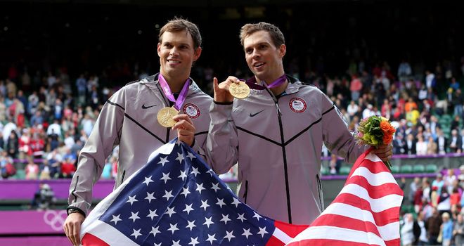 Bob and Mike Bryan: Golden Slam of all four majors and an Olympic title