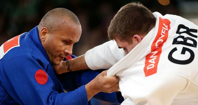 Dan Powell: Is on course to win judo bronze
