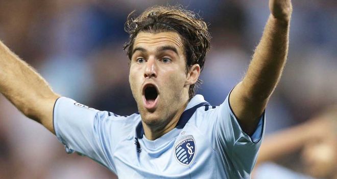 Graham Zusi: Training with West Ham United
