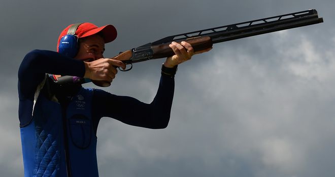 Peter Wilson: claimed gold for GB in the men&#39;s double trap