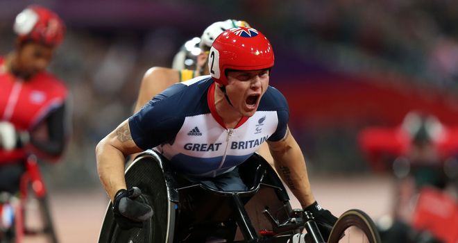 David Weir: Switched his focus to the pursuit of his second Paralympic gold