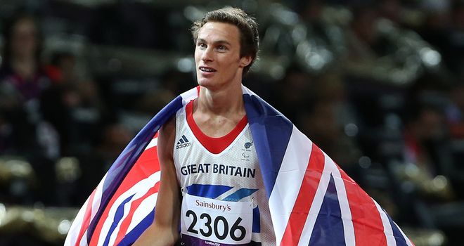 Paul Blake: Was happy with silver in the T36 400m